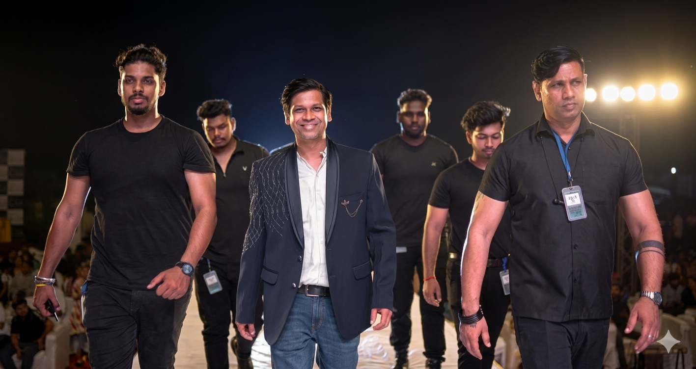 Bollywood production set